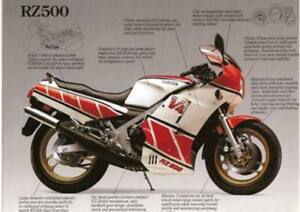 yamaha rz500 brochure